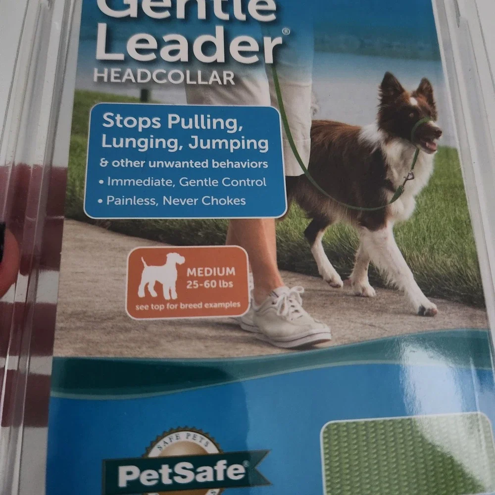 NEW PetSafe Gentle Leader‎ Headcollar Medium 25-60 lbs Apple Green
